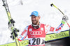 Guillermo Fayed of France during the winner presentation of mens downhill of the Beaver Creek FIS Ski Alpine World Cup at the Birds of Prey Course in Beaver Creek, United States on 2015/12/04.
