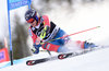 Tim Jitloff of the USA during the first run of mens Giant Slalom of the Beaver Creek FIS Ski Alpine World Cup at the Birds of Prey Course in Beaver Creek, United States on 2015/12/06.
