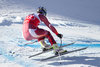 Winner Aksel Lund Svindal of Norway in action during the men Super G of Groeden FIS Ski Alpine World Cup at the Saslong Course in Gardena, Italy on 2015/12/17.
