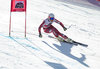 2nd placed Kjetil Jansrud of Norway in action during the men Super G of Groeden FIS Ski Alpine World Cup at the Saslong Course in Gardena, Italy on 2015/12/17.
