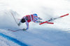 Brice Roger of France crashes during the men Super G of Groeden FIS Ski Alpine World Cup at the Saslong Course in Gardena, Italy on 2015/12/17.
