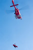 Matthias Mayer of Austria First aid and transport to his crash during the award winner ceremony of the men downhill of Groeden FIS Ski Alpine World Cup at the Saslong Course in Gardena, Italy on 2015/12/19.
