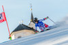 Lara Gut of Switzerland during 1st run of ladies Giant Slalom of the Lienz FIS Ski Alpine World Cup at the Hochstein in Lienz, Austria on 2015/12/28.
