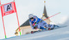 Viktoria Rebensburg of Germany during 1st run of ladies Giant Slalom of the Lienz FIS Ski Alpine World Cup at the Hochstein in Lienz, Austria on 2015/12/28.
