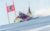 Nina Loeseth of Norway during 1st run of ladies Giant Slalom of the Lienz FIS Ski Alpine World Cup at the Hochstein in Lienz, Austria on 2015/12/28.
