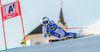 Maria Pietilae-Holmner of Sweden during 1st run of ladies Giant Slalom of the Lienz FIS Ski Alpine World Cup at the Hochstein in Lienz, Austria on 2015/12/28.
