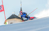 Manuela Moelgg of Italy during 1st run of ladies Giant Slalom of the Lienz FIS Ski Alpine World Cup at the Hochstein in Lienz, Austria on 2015/12/28.
