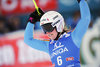 Viktoria Rebensburg of Germany reacts after 2nd run of ladies Giant Slalom of the Lienz FIS Ski Alpine World Cup at the Hochstein in Lienz, Austria on 2015/12/28.
