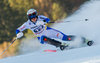 Anna Swenn-Larsson of Sweden during 1st run of ladies Slalom of the Lienz FIS Ski Alpine World Cup at the Hochstein in Lienz, Austria on 2015/12/29.
