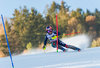 Manuela Moelgg of Italy during 1st run of ladies Slalom of the Lienz FIS Ski Alpine World Cup at the Hochstein in Lienz, Austria on 2015/12/29.
