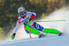 Denise Feierabend of Switzerland during 1st run of ladies Slalom of the Lienz FIS Ski Alpine World Cup at the Hochstein in Lienz, Austria on 2015/12/29.

