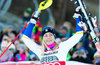 Winner Frida Hansdotter of Sweden during award ceremony after ladies Slalom of the Lienz FIS Ski Alpine World Cup at the Hochstein in Lienz, Austria on 2015/12/29.
