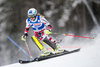 Carmen Thalmann of Austria in action during first run of the women Slalom of the Santa Caterina FIS Ski Alpine World Cup at the Deborah Compagnoni Course in Santa Caterina, Italy on 2016/01/05.
