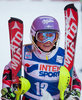 Michaela Kirchgasser of Austria reacts after her second run of the women Slalom of the Santa Caterina FIS Ski Alpine World Cup at the Deborah Compagnoni Course in Santa Caterina, Italy on 2016/01/05.

