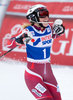 winner Nina Loeseth of Norway reacts after her second run of the women Slalom of the Santa Caterina FIS Ski Alpine World Cup at the Deborah Compagnoni Course in Santa Caterina, Italy on 2016/01/05.
