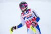 Frida Hansdotter of Sweden reacts after her second run of the women Slalom of the Santa Caterina FIS Ski Alpine World Cup at the Deborah Compagnoni Course in Santa Caterina, Italy on 2016/01/05.
