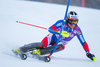 Alexander Khoroshilov of Russian Federation in action during first run of the men Slalom of the Santa Caterina FIS Ski Alpine World Cup at the Deborah Compagnoni Course in Santa Caterina, Italy on 2016/01/06.
