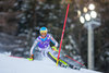Felix Neureuther of Germany in action during first run of the men Slalom of the Santa Caterina FIS Ski Alpine World Cup at the Deborah Compagnoni Course in Santa Caterina, Italy on 2016/01/06.
