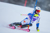 Mattias Hargin of Sweden in action during first run of the men Slalom of the Santa Caterina FIS Ski Alpine World Cup at the Deborah Compagnoni Course in Santa Caterina, Italy on 2016/01/06.
