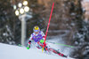 Marcel Hirscher of Austria in action during first run of the men Slalom of the Santa Caterina FIS Ski Alpine World Cup at the Deborah Compagnoni Course in Santa Caterina, Italy on 2016/01/06.

