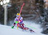 Marcel Hirscher of Austria in action during first run of the men Slalom of the Santa Caterina FIS Ski Alpine World Cup at the Deborah Compagnoni Course in Santa Caterina, Italy on 2016/01/06.
