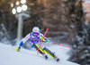 Markus Larsson of Sweden in action during first run of the men Slalom of the Santa Caterina FIS Ski Alpine World Cup at the Deborah Compagnoni Course in Santa Caterina, Italy on 2016/01/06.
