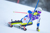 Markus Larsson of Sweden in action during first run of the men Slalom of the Santa Caterina FIS Ski Alpine World Cup at the Deborah Compagnoni Course in Santa Caterina, Italy on 2016/01/06.
