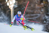 Daniel Yule of Switzerland in action during first run of the men Slalom of the Santa Caterina FIS Ski Alpine World Cup at the Deborah Compagnoni Course in Santa Caterina, Italy on 2016/01/06.
