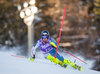 Dave Ryding of United Kingdom in action during first run of the men Slalom of the Santa Caterina FIS Ski Alpine World Cup at the Deborah Compagnoni Course in Santa Caterina, Italy on 2016/01/06.
