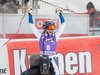 Kajsa Kling of Sweden reacts during ladies Downhill of the Zauchensee FIS Ski Alpine World Cup at the Keelberloch Rennstrecke in Altenmarkt Zauchensee, Austria on 2016/01/09.
