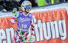 Cornelia Huetter of Austria reacts during ladies Downhill of the Zauchensee FIS Ski Alpine World Cup at the Keelberloch Rennstrecke in Altenmarkt Zauchensee, Austria on 2016/01/09.
