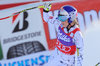 Lindsey Vonn of the USA reacts during ladies Downhill of the Zauchensee FIS Ski Alpine World Cup at the Keelberloch Rennstrecke in Altenmarkt Zauchensee, Austria on 2016/01/09.
