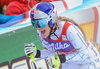 Lindsey Vonn of the USA celebrates during ladies Downhill of the Zauchensee FIS Ski Alpine World Cup at the Keelberloch Rennstrecke in Altenmarkt Zauchensee, Austria on 2016/01/09.
