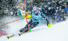 Stefano Gross of Italy during 1st Run of Mens Slalom for the FIS Ski Alpine World Cup at huenisbergli in Adelboden, Switzerland on 2016/01/10.
