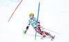 Marcel Hirscher of Austria during 2nd Run of Mens Slalom for the FIS Ski Alpine World Cup at huenisbergli in Adelboden, Switzerland on 2016/01/10.

