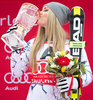 Winner Lindsey Vonn of the USA during Winner Award Ceremony of ladies Super G of the Zauchensee FIS Ski Alpine World Cup at the Keelberloch Rennstrecke in Altenmarkt Zauchensee, Austria on 2016/01/10.
