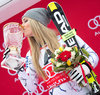 Winner Lindsey Vonn of the USA during Winner Award Ceremony of ladies Super G of the Zauchensee FIS Ski Alpine World Cup at the Keelberloch Rennstrecke in Altenmarkt Zauchensee, Austria on 2016/01/10.
