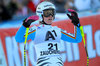 Viktoria Rebensburg of Germany reacts during ladies Super G of the Zauchensee FIS Ski Alpine World Cup at the Keelberloch Rennstrecke in Altenmarkt Zauchensee, Austria on 2016/01/10.
