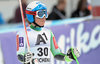 Ilka Stuhec of Slovenia reacts during ladies Super G of the Zauchensee FIS Ski Alpine World Cup at the Keelberloch Rennstrecke in Altenmarkt Zauchensee, Austria on 2016/01/10.
