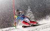 Resi Stiegler of the USA during the 1st run of Ladies Slalom for the FIS Ski Alpine World Cup at Hermann Maier Weltcupstrecke in Flachau, Switzerland on 2016/01/12.
