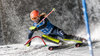 Chiara Costazza of Italy during the 1st run of Ladies Slalom for the FIS Ski Alpine World Cup at Hermann Maier Weltcupstrecke in Flachau, Switzerland on 2016/01/12.
