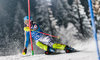 Lena Duerr of Germany during the 1st run of Ladies Slalom for the FIS Ski Alpine World Cup at Hermann Maier Weltcupstrecke in Flachau, Switzerland on 2016/01/12.
