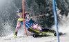 Anne-Sophie Barthet of France during the 1st run of Ladies Slalom for the FIS Ski Alpine World Cup at Hermann Maier Weltcupstrecke in Flachau, Switzerland on 2016/01/12.
