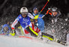 Wendy Holdener of Switzerland during the 1st run of Ladies Slalom for the FIS Ski Alpine World Cup at Hermann Maier Weltcupstrecke in Flachau, Switzerland on 2016/01/12.
