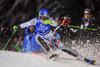 Veronika Velez Zuzulova of Slovakia during the 1st run of Ladies Slalom for the FIS Ski Alpine World Cup at Hermann Maier Weltcupstrecke in Flachau, Switzerland on 2016/01/12.
