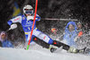 Anna Swenn-Larsson of Sweden during the 1st run of Ladies Slalom for the FIS Ski Alpine World Cup at Hermann Maier Weltcupstrecke in Flachau, Switzerland on 2016/01/12.
