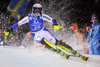 Emelie Wikstroem of Sweden during the 1st run of Ladies Slalom for the FIS Ski Alpine World Cup at Hermann Maier Weltcupstrecke in Flachau, Switzerland on 2016/01/12.
