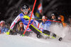 Anne-Sophie Barthet of France during the 1st run of Ladies Slalom for the FIS Ski Alpine World Cup at Hermann Maier Weltcupstrecke in Flachau, Switzerland on 2016/01/12.

