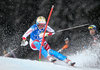 Michelle Gisin of Switzerland during the 1st run of Ladies Slalom for the FIS Ski Alpine World Cup at Hermann Maier Weltcupstrecke in Flachau, Switzerland on 2016/01/12.
