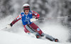 Nina Loeseth of Norway competes in the 1st run of Women Slalom for the FIS Ski Alpine World Cup at the Hermann Maier Weltcupstrecke in Flachau, Austria on 2016/01/15.
